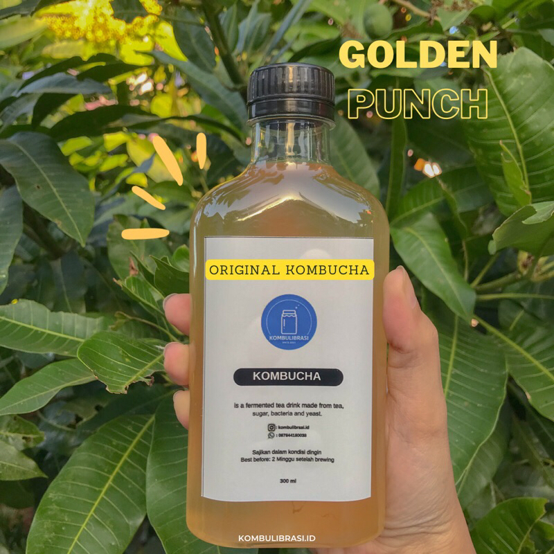 

Kombucha Kombulibrasi Golden Punch 300ml