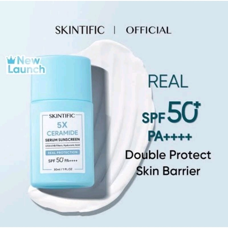 SKINTIFIC 5X CERAMIDE SERUM SUNSCREEN SPF 50