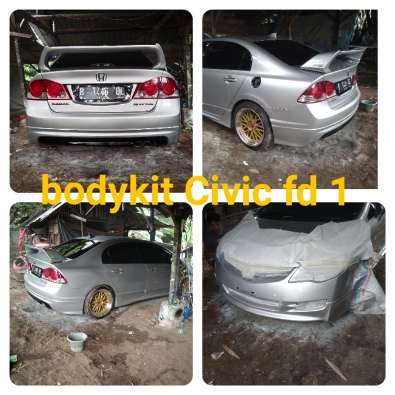 bodykit Honda Civic fd paketan bodykit Civic fd