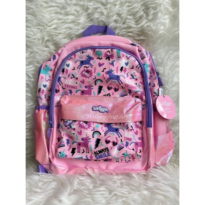 [READY STOCK] SMIGGLE CLOUD NINE PINK JUNIOR BACKPACK