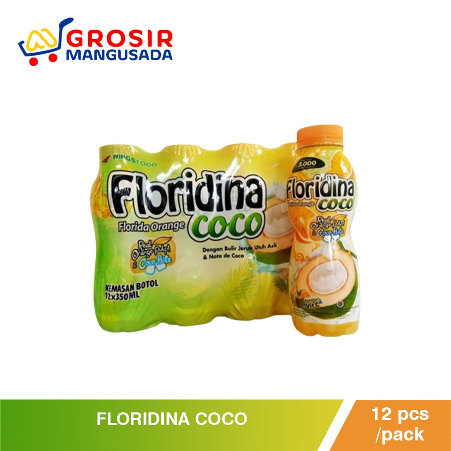 

Floridina Coco Orange Minuman Botol 350ml Harga Grosir isi 12pcs