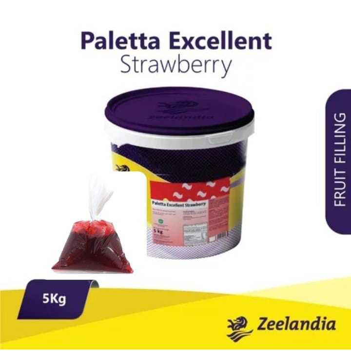 

PALETTA EXCELLENT STRAWBERRY FILLING ECER 250GR,U/ISIAN ROTI/DONAT DLL