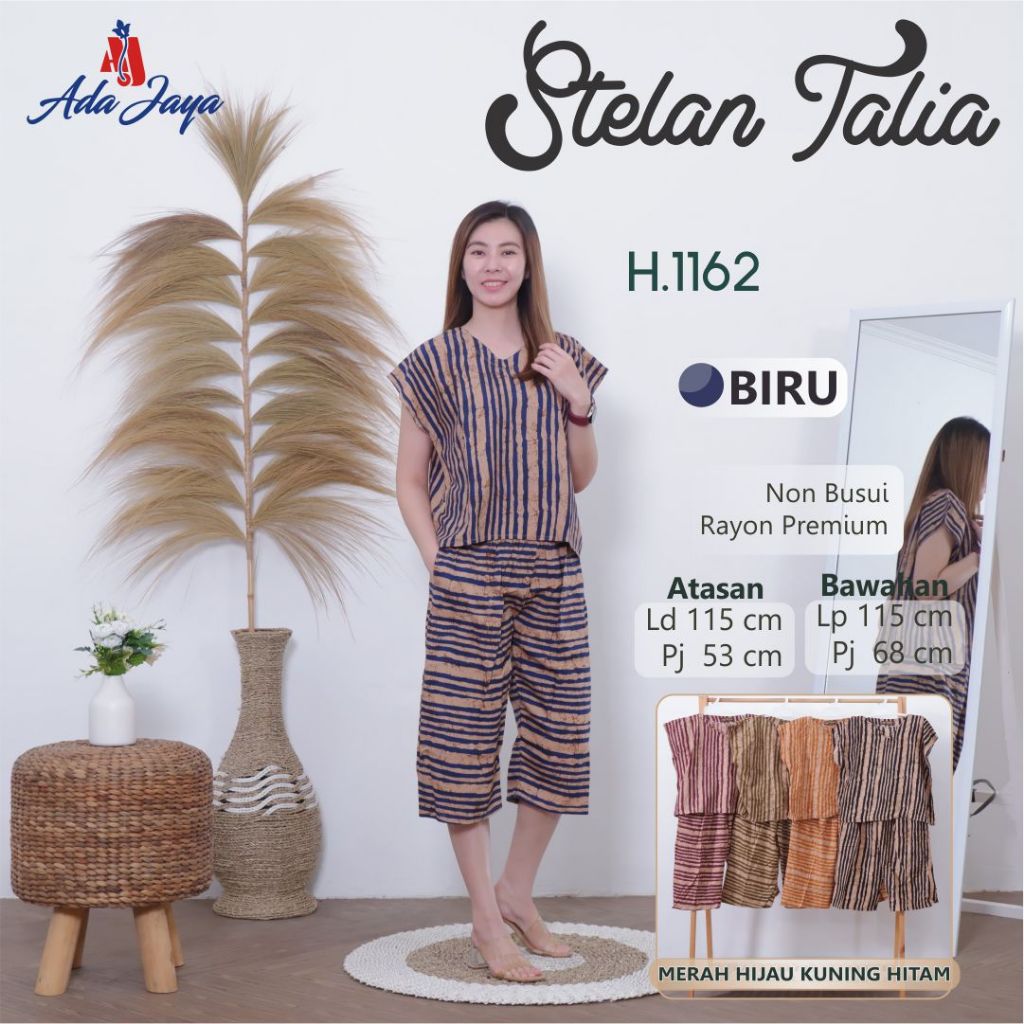Setelan Talia Bahan Rayon Premium Adem Harga Murah
