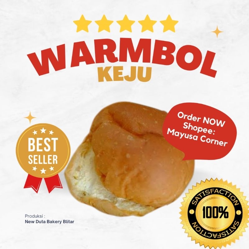 

(ISI 8) WARMBOL KEJU VIRAL ASLI by New Duta Bakery Blitar