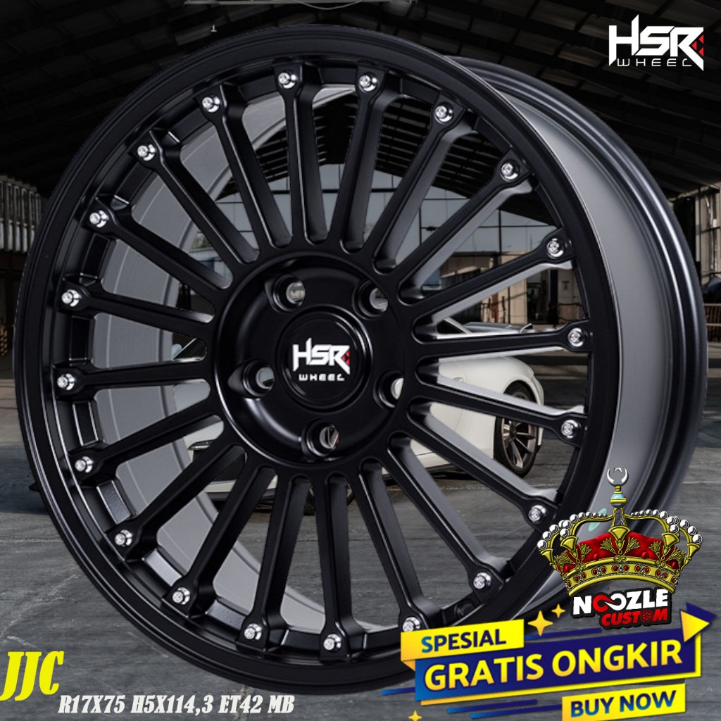 Velg Mobil Ring 17 Baut 5 Spack Jari Jari Pelek Racing CRV Ertiga Ring 17