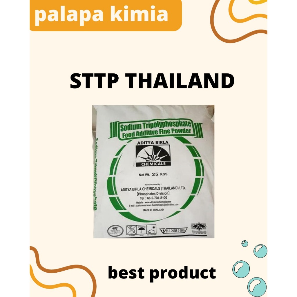 

STTP THAILAND (Sodium tripolifosfat) 500 GRAM BEST PRODUCT
