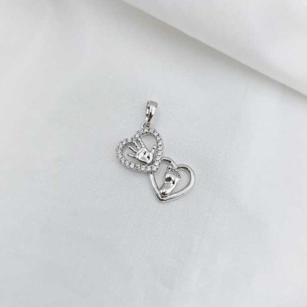 Xuping Liontin Silver Love 608