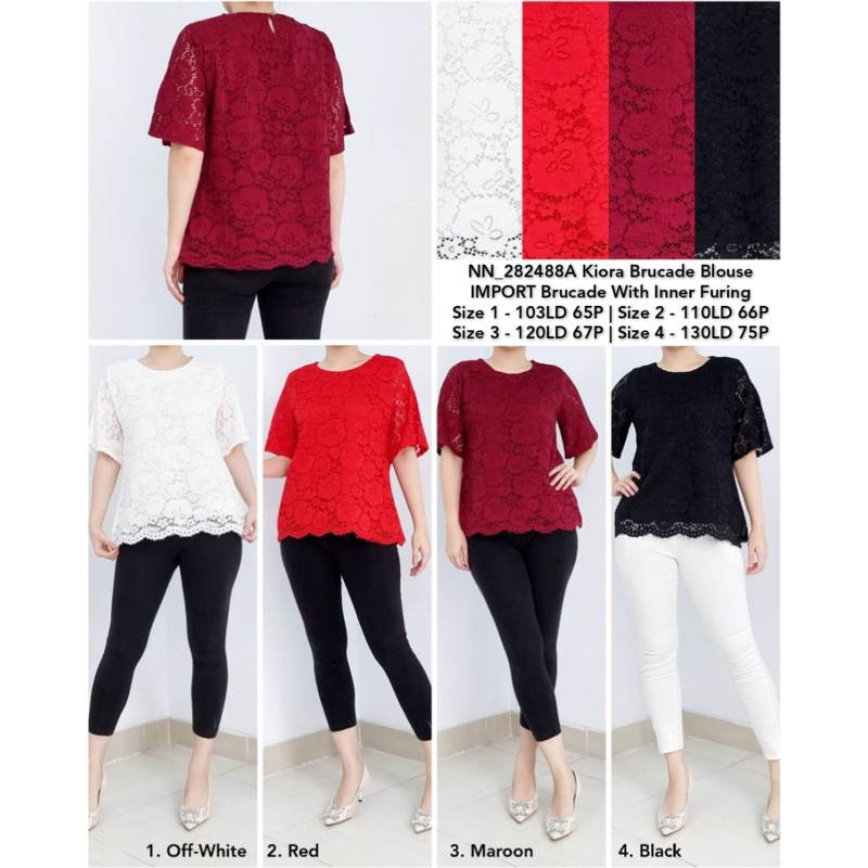 BLOUSE BRUKAT IMPORT/ATASAN BRUKAT TILE IMPORT/ATASAN BRUKAT BANGKOK