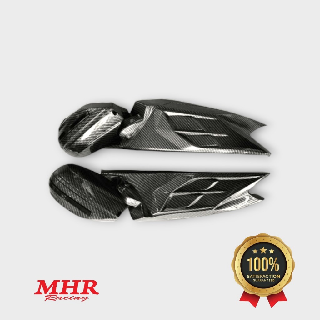 MHR Racing - Kaca Spion Body Lipat NMAX NEW 2020-2023 Kaca Cembung Lampu Sein Motif Carbon WTP