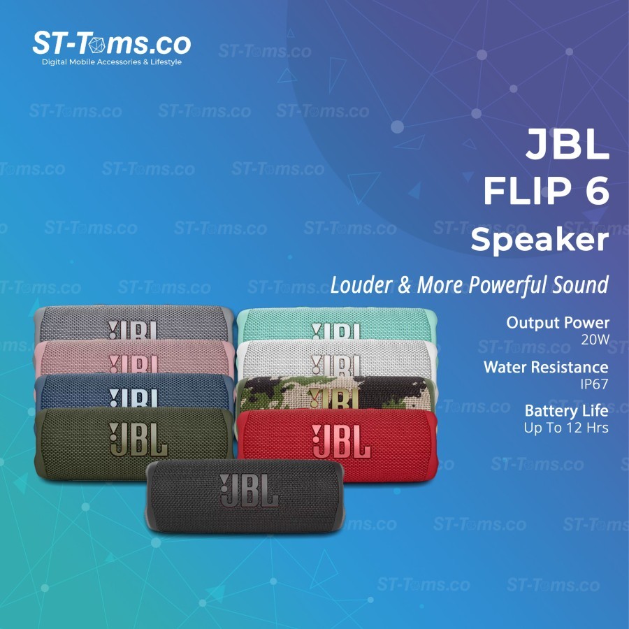 JBL  Flip 6 Bluetooth Speaker Portable