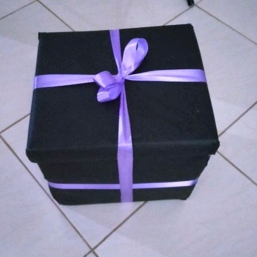 

explosion box snack box kado unik hampers box Snack box 3 layer