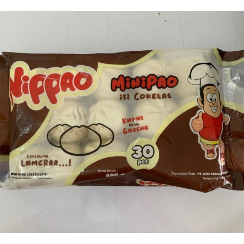 

Nippao Bakpau Mini Isi Coklat Isi 30