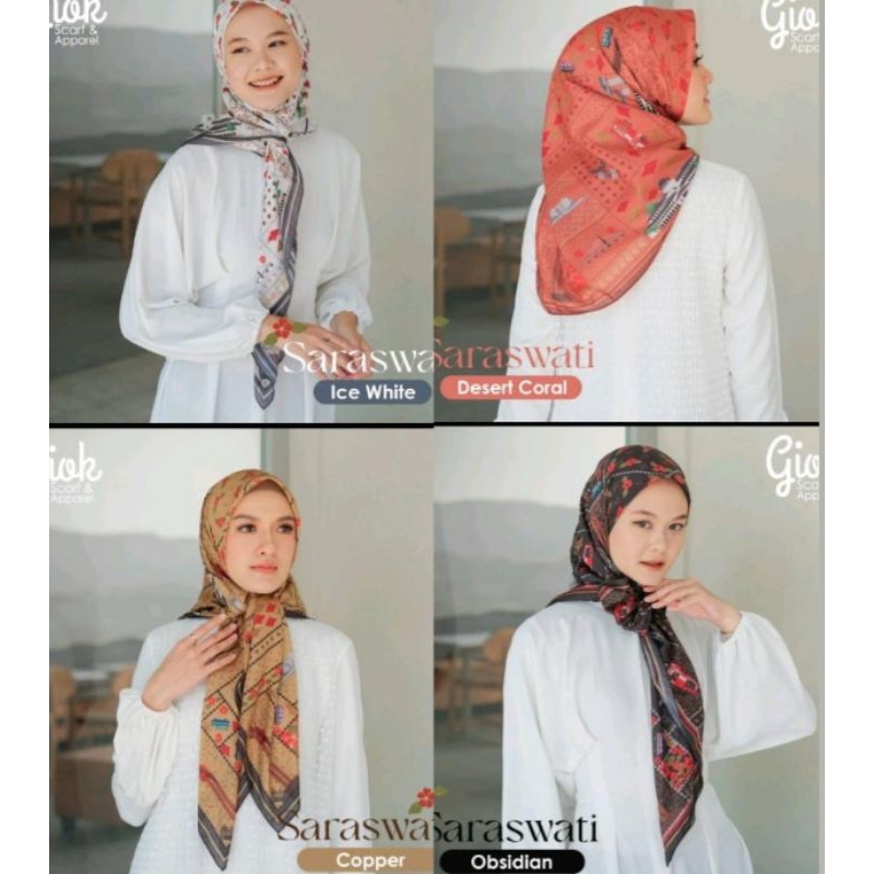 Saraswati Scarf by giok scarf& Apparel