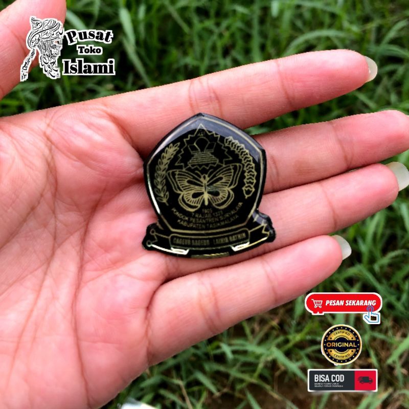 Pin Kuningan Logo Suryalaya