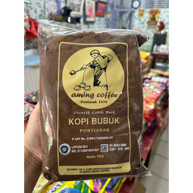 

Kopi Aming / Aming Coffee Khas Kalimantan Barat Pontianak 1kg