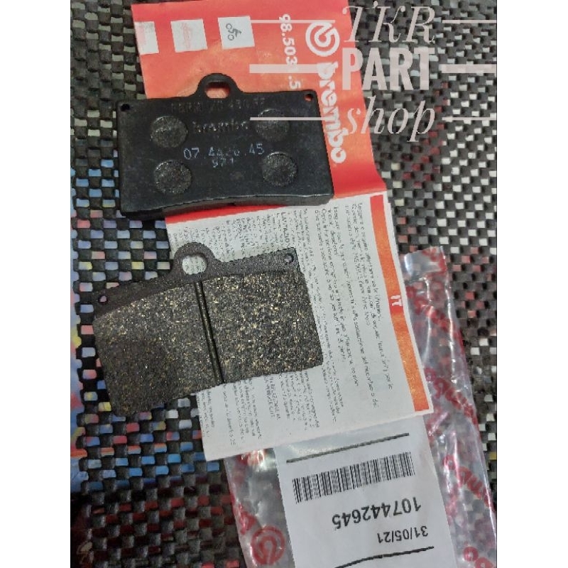 kampas rem brembo 4p original