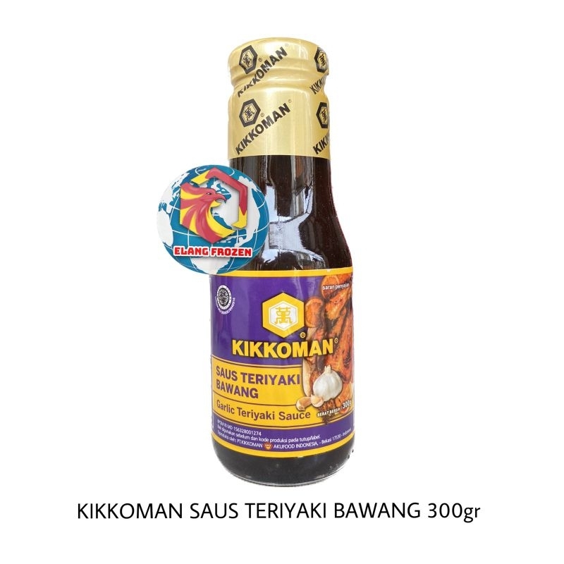 

Kikkoman Garlic Teriyaki Sauce 300gr