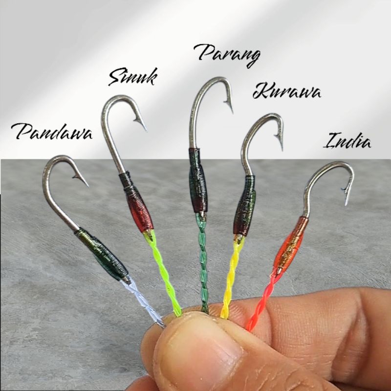 Pancing belut sawah bahan baja terlaris anti moncel tajam tali panjang dan kuat urek sidat rawa mura