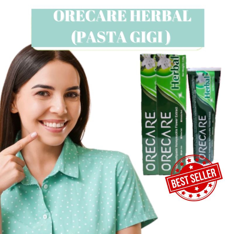 [TERLARIS] ODOL PEMUTIH GIGI | ODOL PENGHILANG KARANG GIGI | ORECARE | ODOL ORECARE| PASTA GIGI PEMU