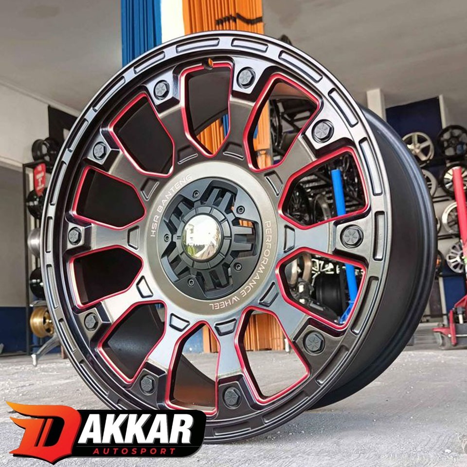 velg racing hsr ring 18 velg mobil terios xpander hrv rubicon innova xtrail almaz dll