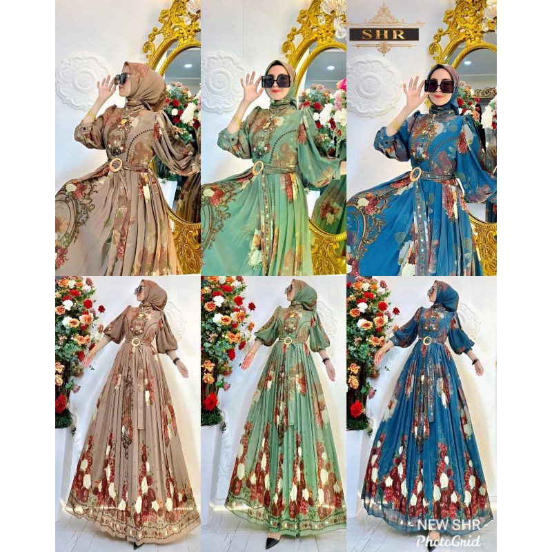 MAXI DRESS SANIA BY SHR ORIGINAL