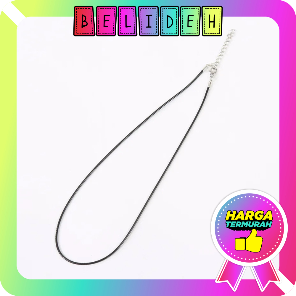 BELIDEH Kalung Tali Kulit Waterproof Necklace Pria Wanita A109