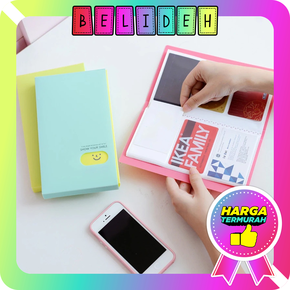 

☛BELIDEH☚ Album foto polaroid tempat photo card photo lomo organizer 84 slot Motif Bunga | Tas File A4 5 Sekat S095