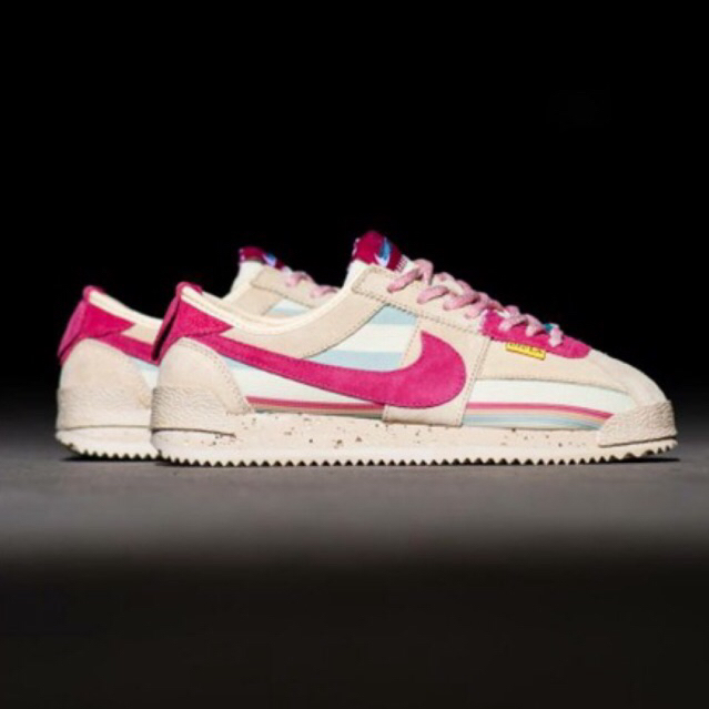 NIKE CORTEZ X UNION TAN BEIGE PINK