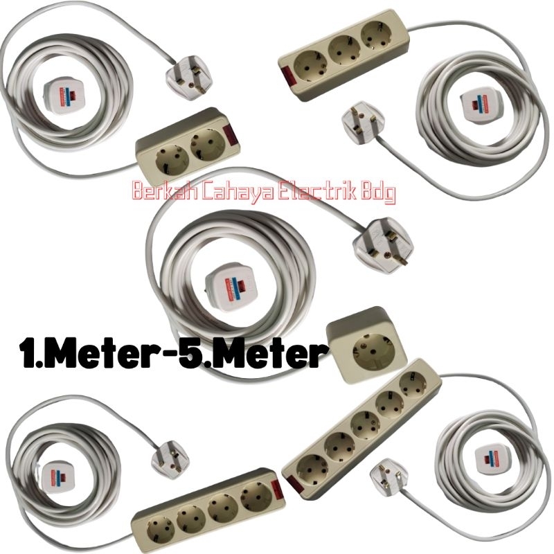 stop kontak kaki 3 / stop kontak + steker ac