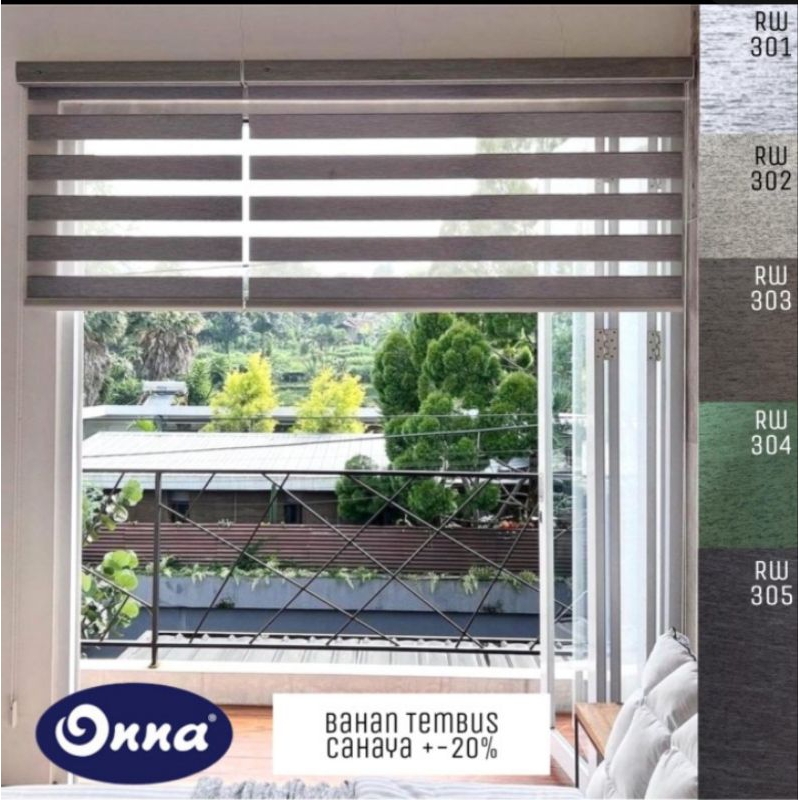 Onna/Rainbow Blind/Zebra blind/Combi blind/Tirai Korea
