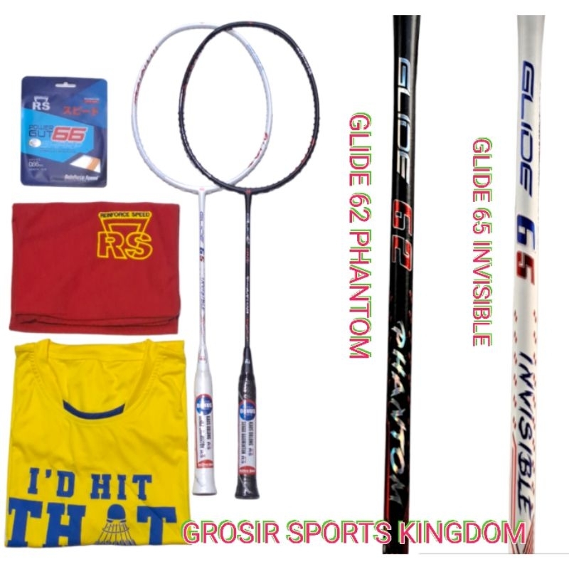 RAKET RS GLIDE 62 PHANTOM  , GLIDE 65 INVISIBLE