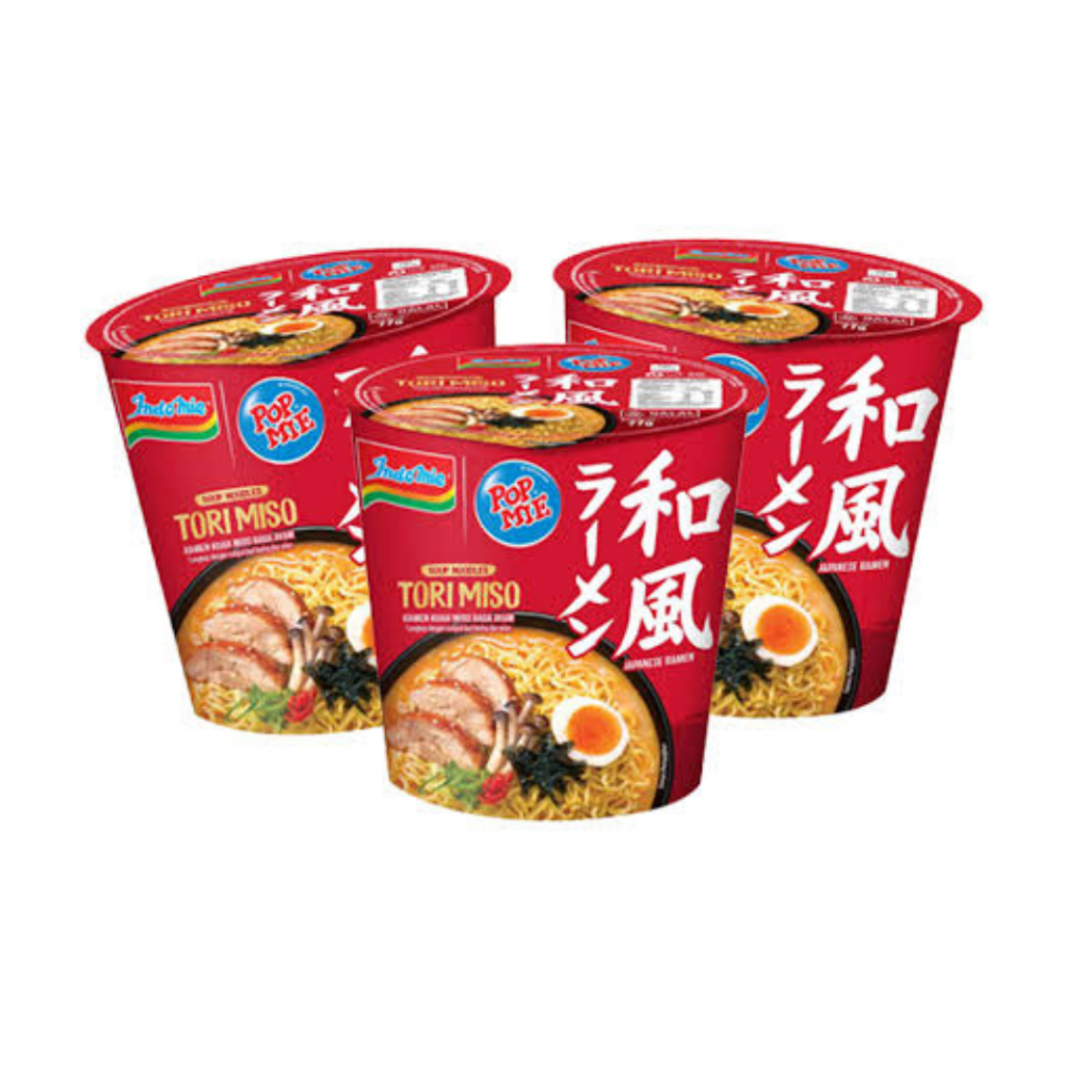 

POP MIE Japanese ramen series Rasa Tori Miso