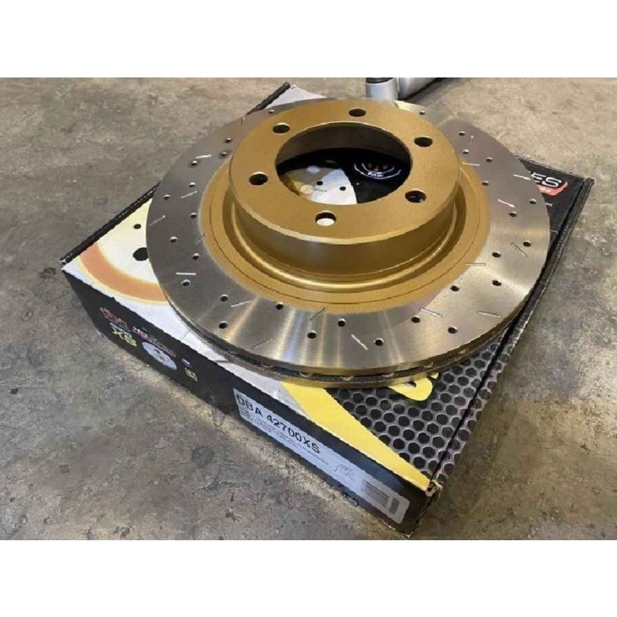 DBA XS Gold Disc Brake Toyota Land Cruiser VX200