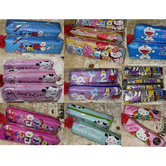 

Tempat Pensil / Kotak Pensil Resleting Karakter Cewek Mini