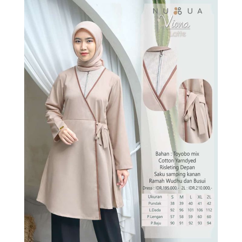 VIONA TUNIC BY NUBUA ORIGINAL/TUNIK VIONA NUBUA