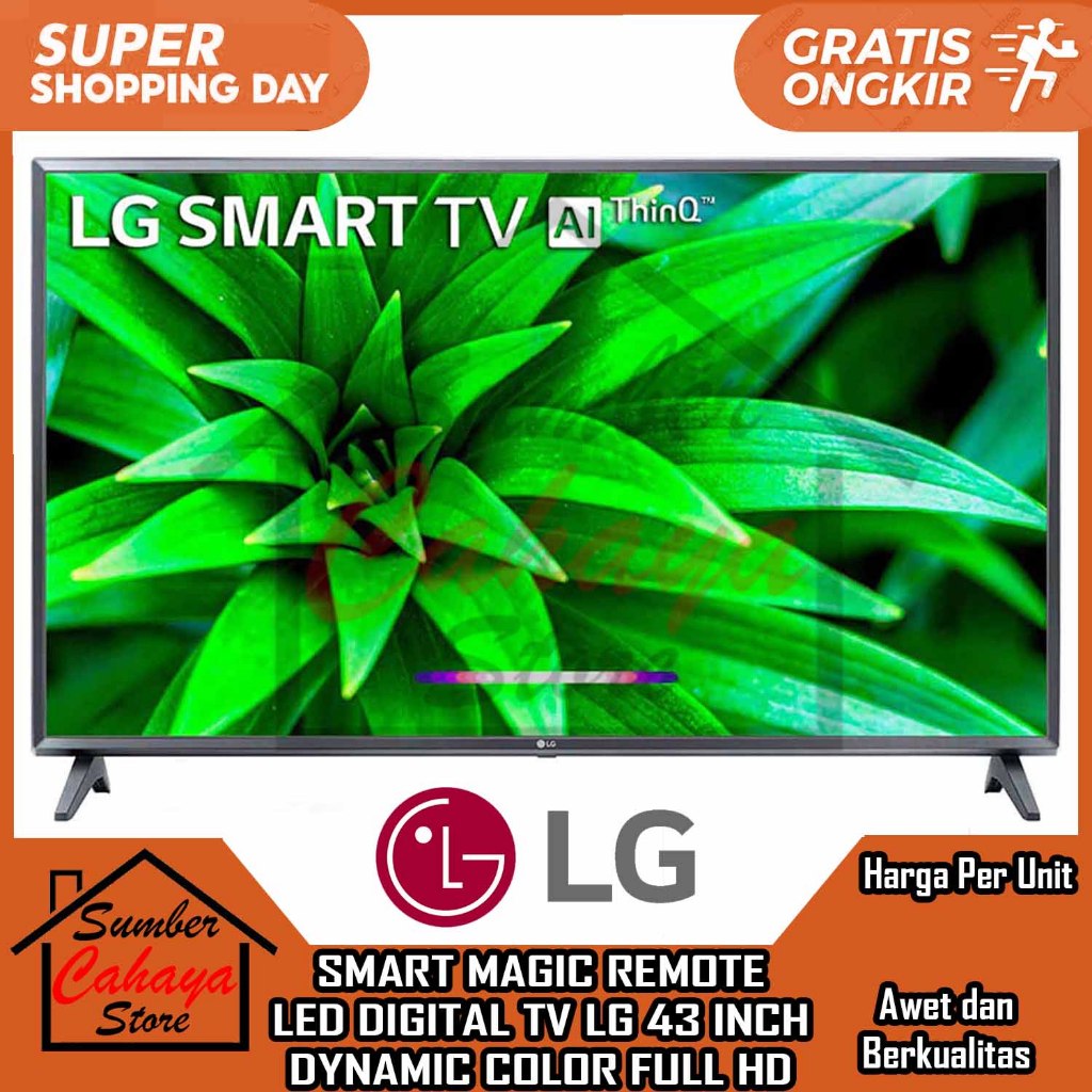 [Instant] LG 43 INCH 43LM5750 SMART TV FHD DIGITAL 43LM5750PTC TIVI FULL HD DISPLAY SMARD TELEVISI T