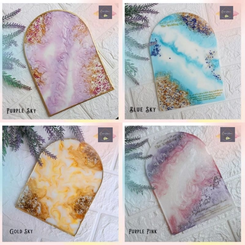 [Plat Resin] Resin Mahar Bingkai mahar