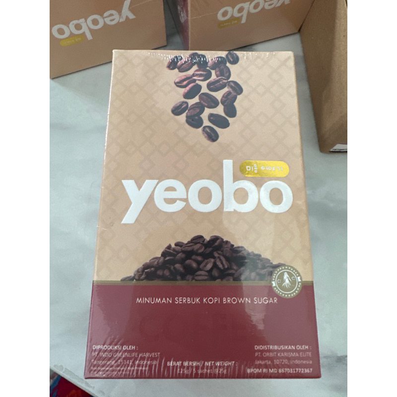 1 box kopi yeobo+ pin