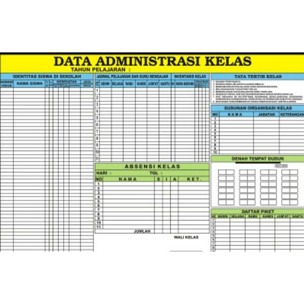 

Papan Data Costum