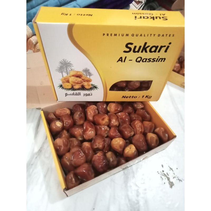 

Kurma sukari Al qassim premium 1kg
