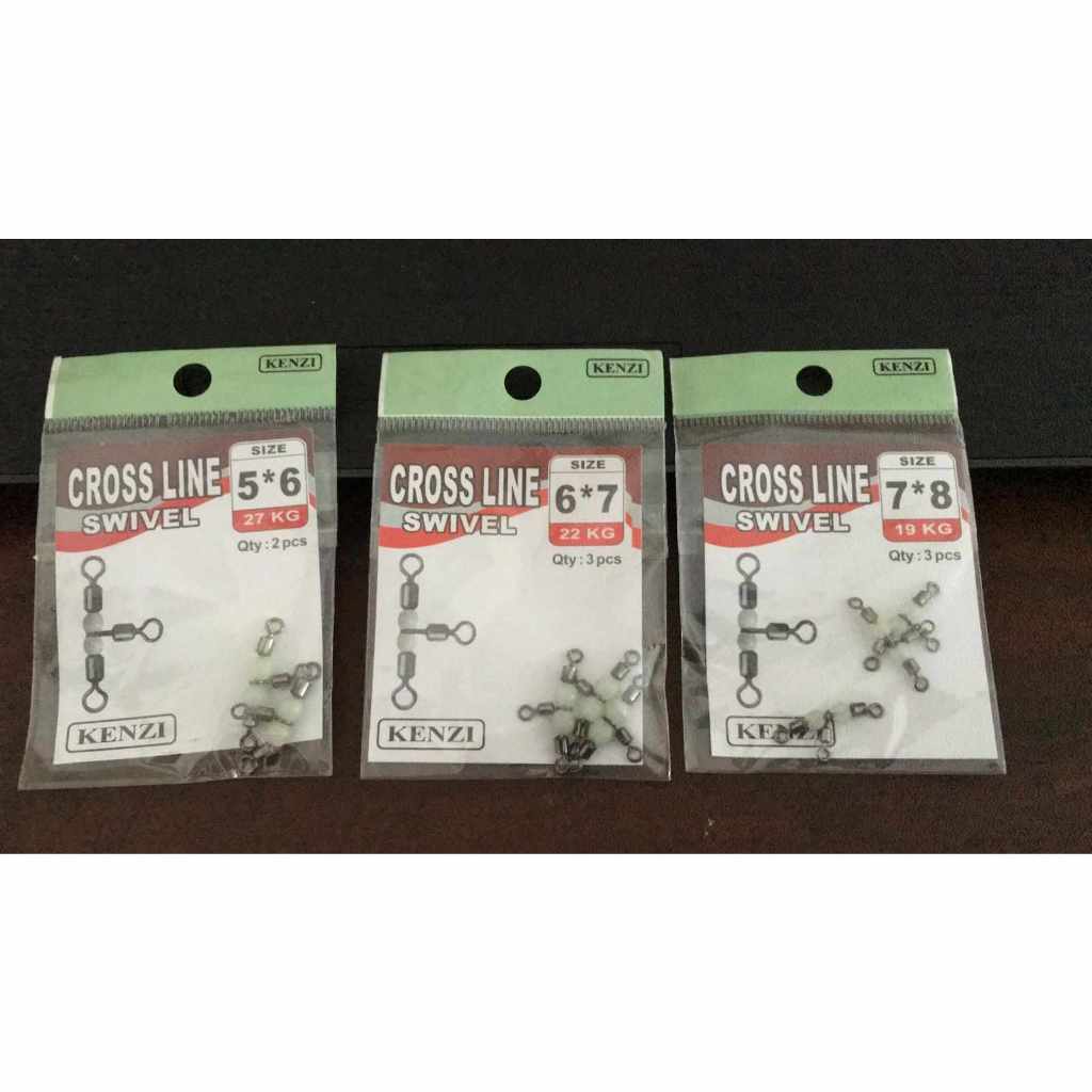 KENZI CROSSLINE/TRI WAY/3 WAY/THREE WAY SWIVEL/kili cabang 3