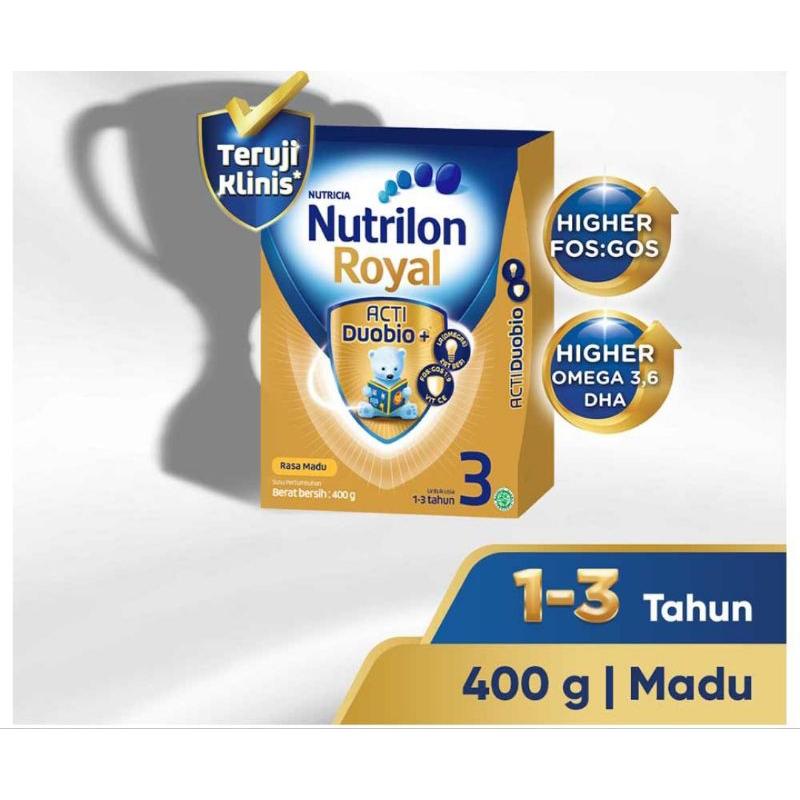 Susu Nutrilon Royal Pronutra 3 Vanila Madu 400gr