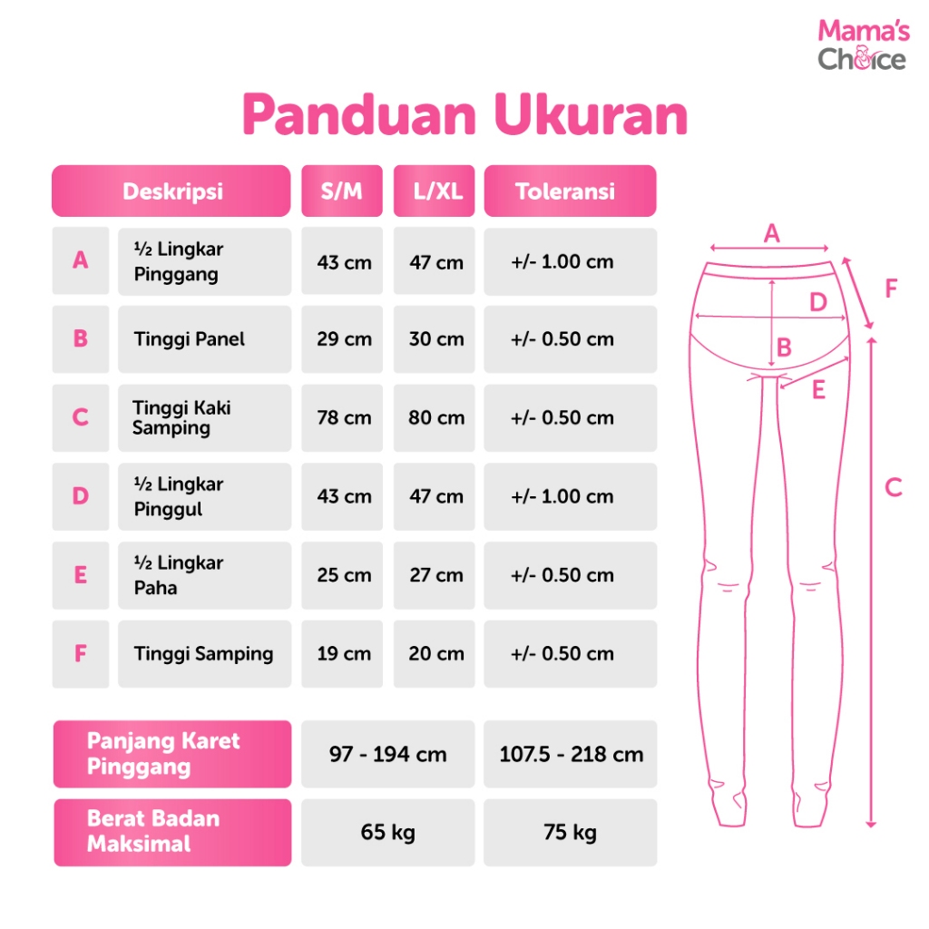 Legging Hamil Premium | Active-wear Maternity Legging Mama's Choice - Celana Hamil / Leging Hamil / Legging Ibu Hamil Image 7