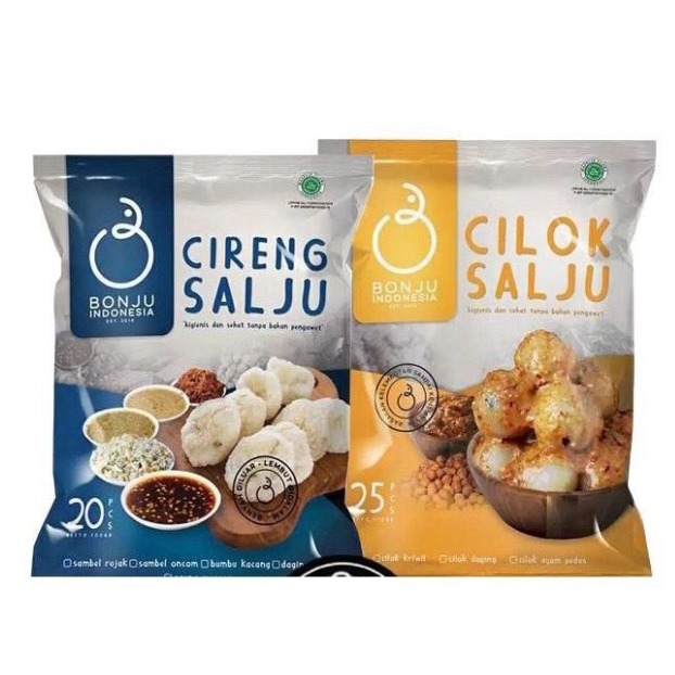 

Bonju Viral Cireng Salju 500gr / Cilok Salju isi 25pc - HALAL MUI