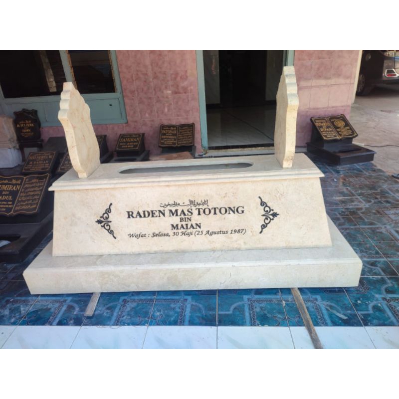 Kijing Makam Marmer Kijing Marmer Murah Kijingan Murah Maesan Marmer Murah Prasasti Kijing Makam Pae