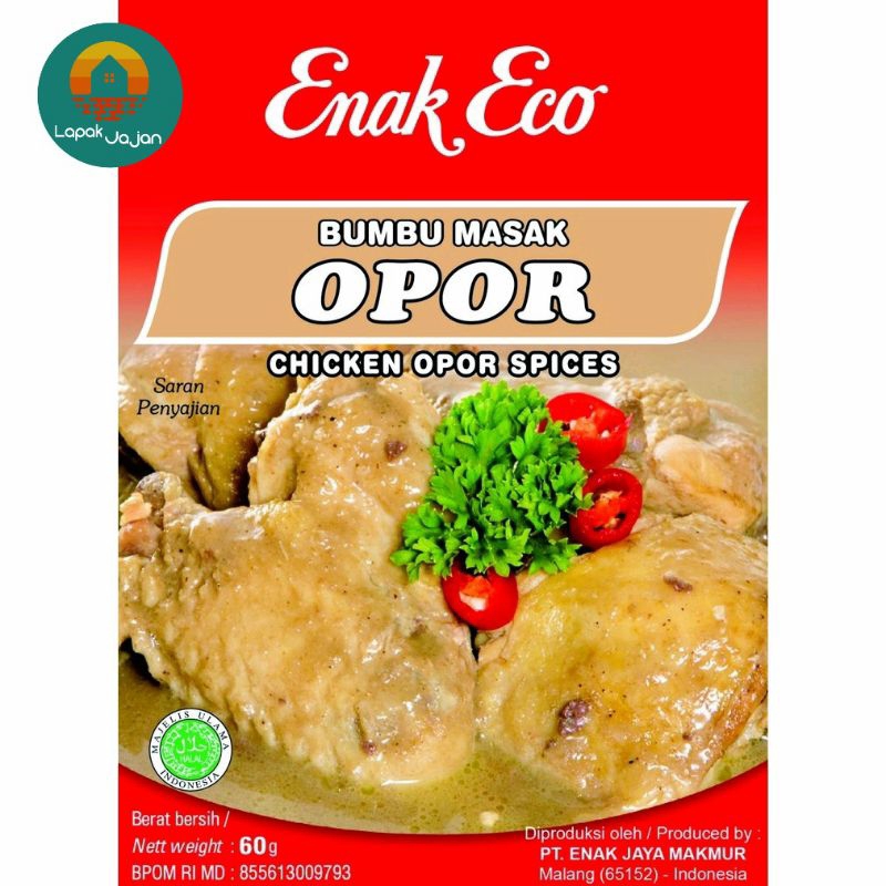 

Enak Eco Bumbu Opor