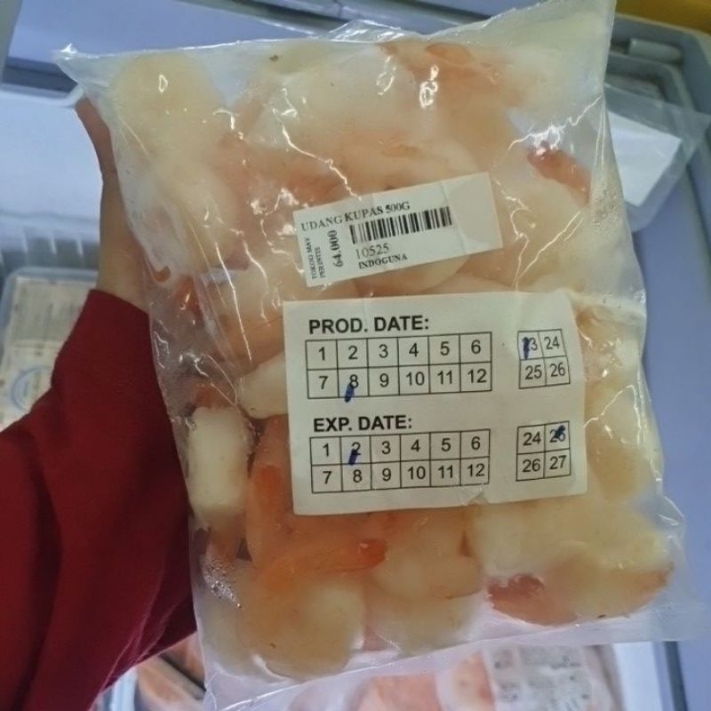 

Udang kupas indoguna 500g