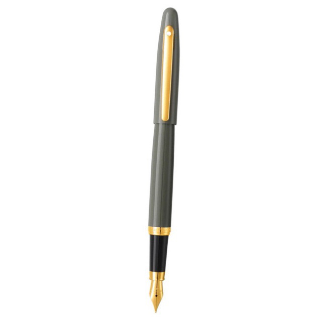 

Sheaffer® VFM Glossy Light Gray With PVD Gold-Tone Trim Fountain Pen