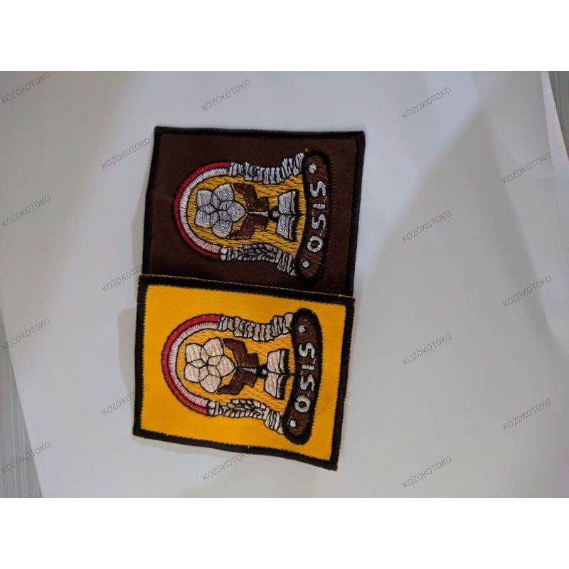 Logo SMP dan SMA Bordir Osis