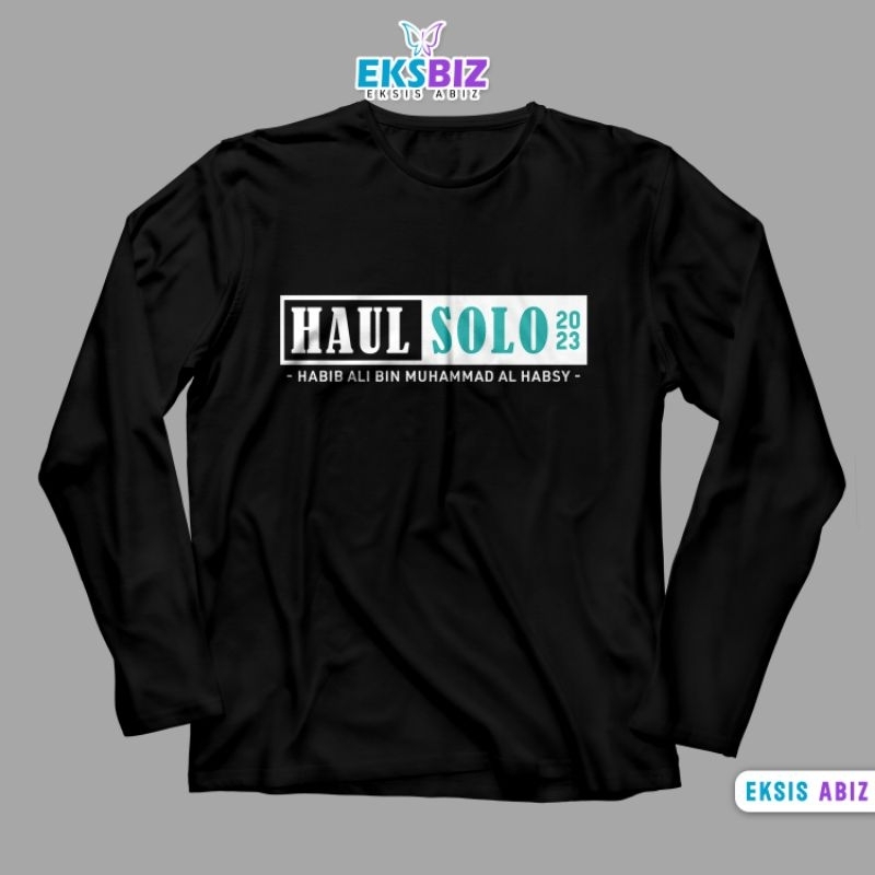 Kaos Haul Solo lengan panjang kode 003